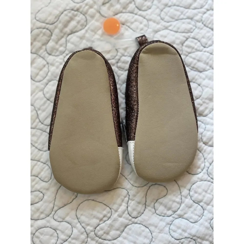 Carter's Baby Girl Fox Soft Sole‎ Shoes 9-12 Months